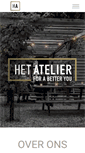 Mobile Screenshot of het-atelier.be